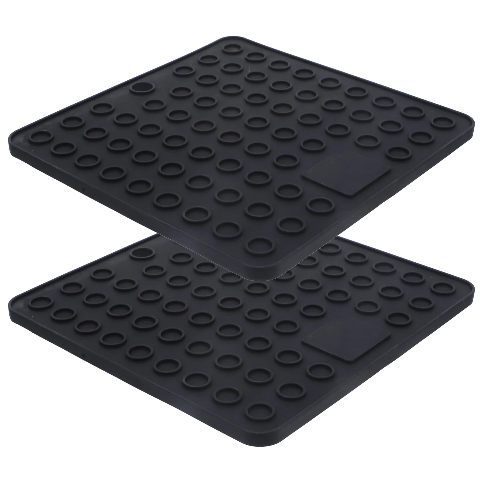 

2pcs Kitchen Silicone Mats Mat Kitchen Silicone Mat Coffee Pot Mat Silicone Pad