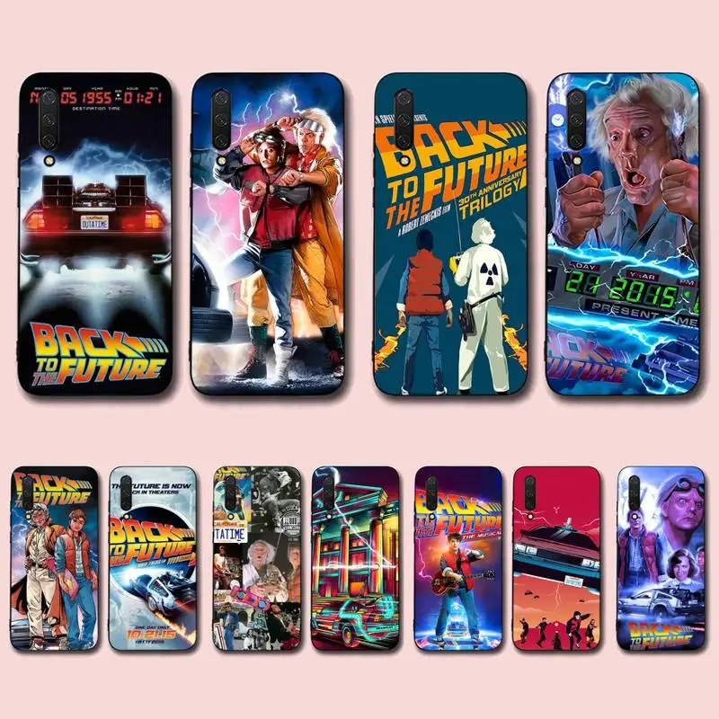 

Back To The Future Phone Case For Xiaomi Mi 5X 8 9 10 11 12 lite pro 10T PocoX3pro PocoM3 Note 10 pro lite