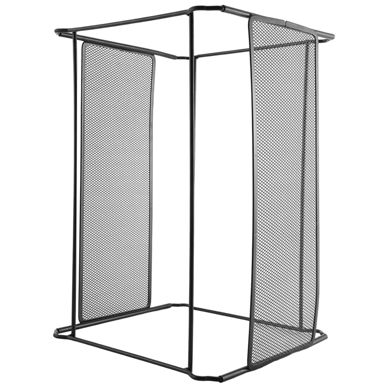 

FC/B4 Mesh Metal File Organizer Box Hanging File Folder Box Desk Storage Holder Shelf Holder Storage For Office Home