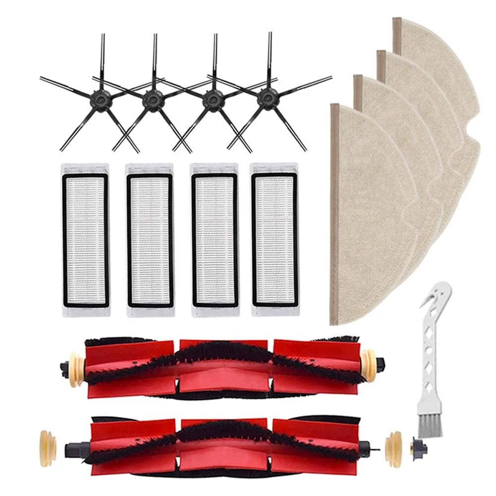 

Сменные аксессуары для робота-пылесоса Xiaomi Roborock S4 S5 S6 E4 E20 E25 E35 S50