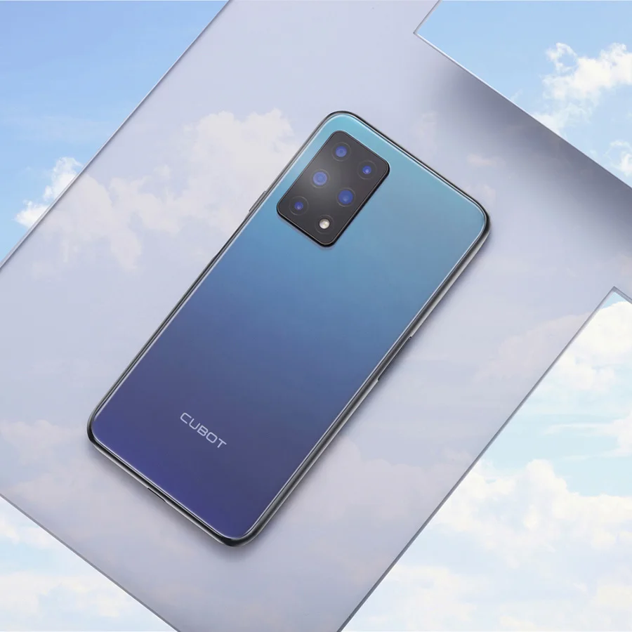 Cubot X30 6.4 Inch FHD Mobile Phone Helio P60 Android 10 Smartphone 48MP Five Cameras 8GB+256GB Cellphone Global Version 4200mAh