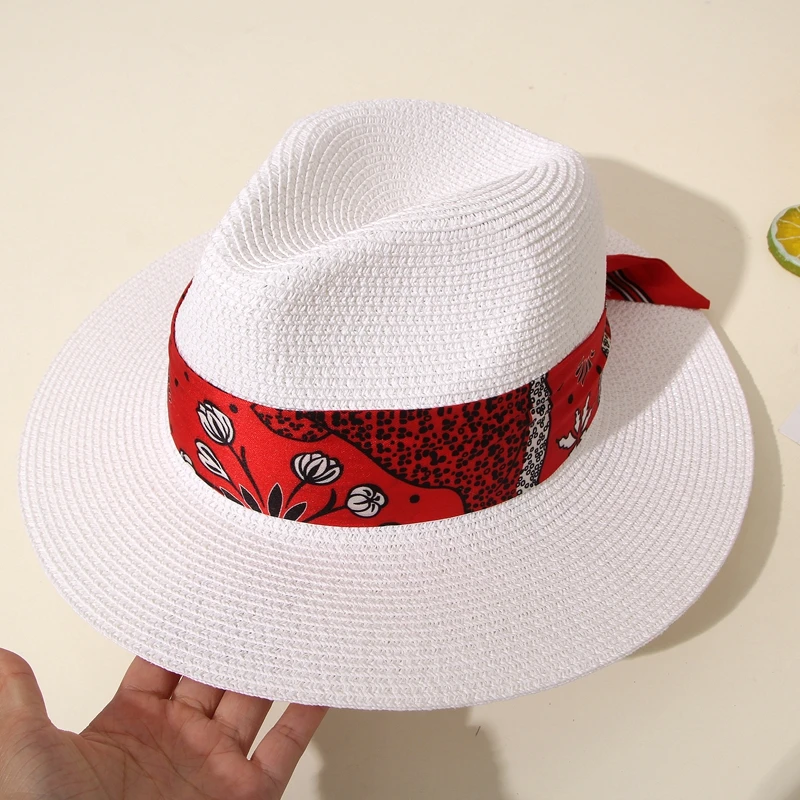 Шляпа соломенная складывающаяся для мужчин и женщин солнцезащитный козырек от