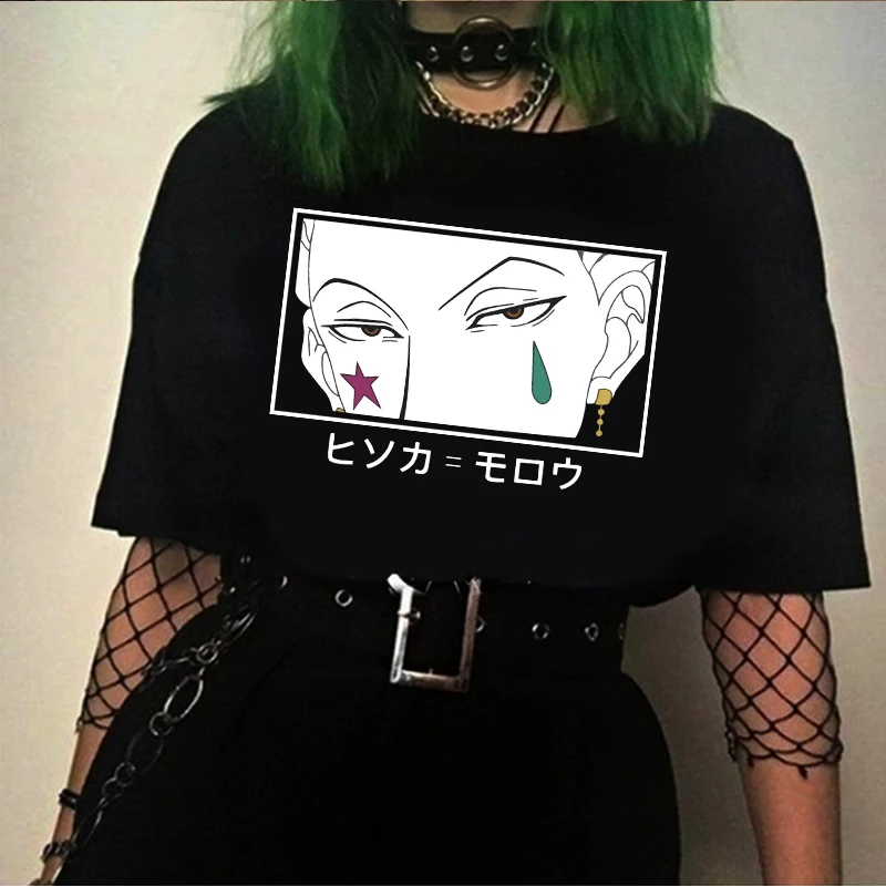 

Футболка Hunter X Hunter мужская с коротким рукавом и круглым вырезом