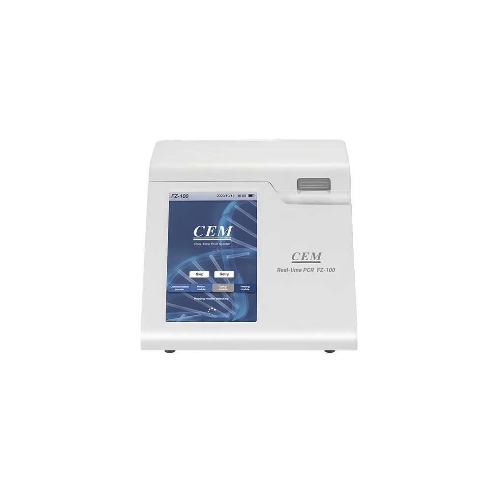 

Cem Fz-100 China Guarranty Quality 16 Samples PCR Detection System Rt PCR Machine Real Time