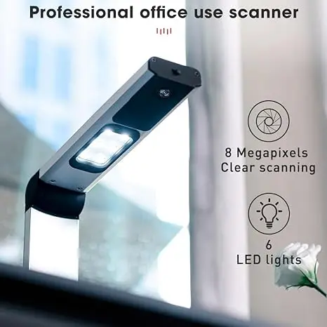 8 Мп легко носить с собой книги и файлы A4 Интеллектуальный сканер документов OCR
