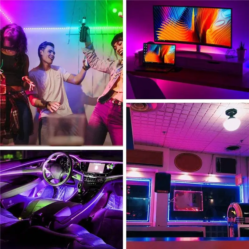 Фото 3X соединители для светодиодных лент, 4-контактные соединители для RGB LED-лент, бесшовные, L-образные соединители для светодиодных лент SMD 5050 №5