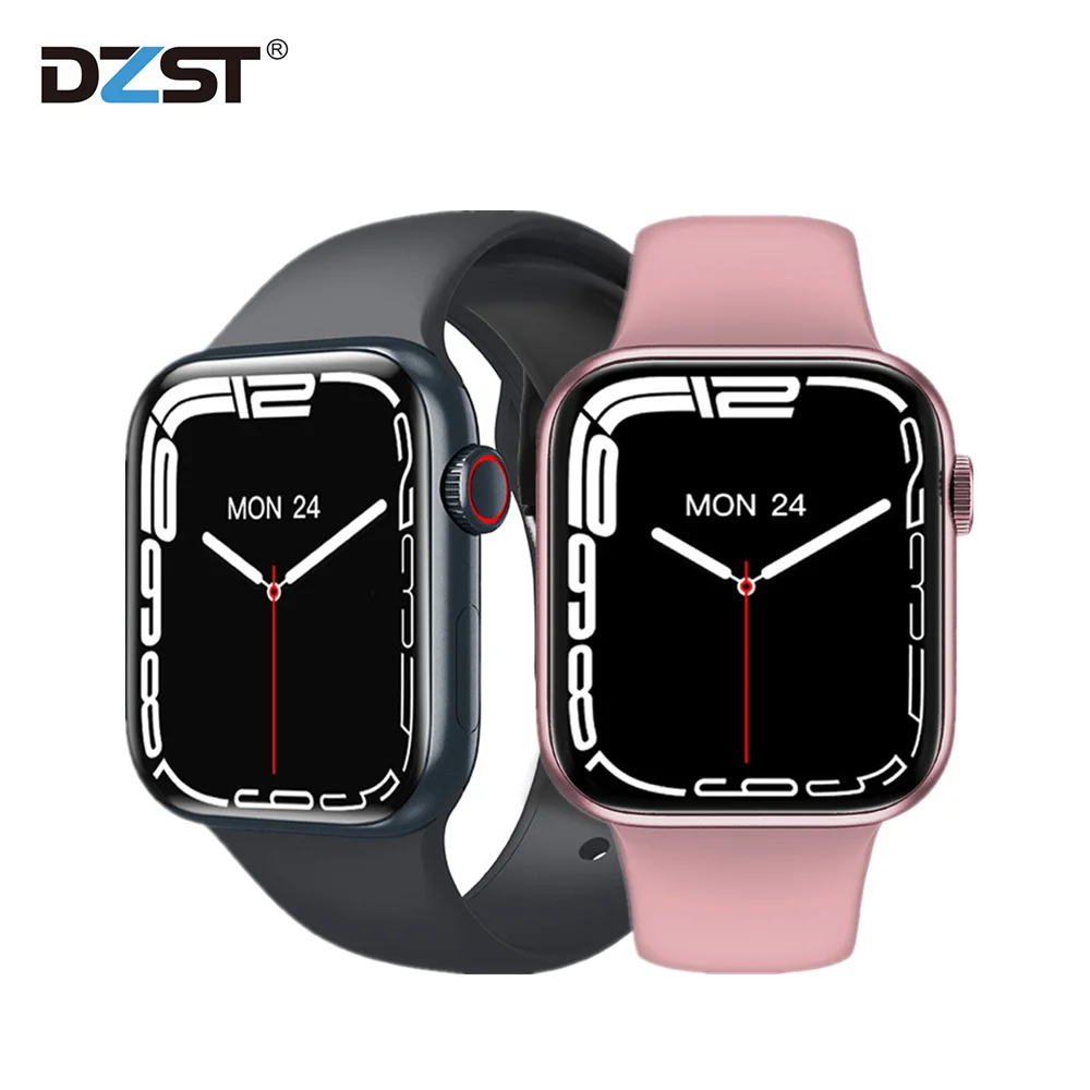 

Original HW17 Smartwatch Smart Watch Series 7 Men Women Voice Assistant BT HD Call for Android IOS pk HW22 plus iwo 13 pro W26