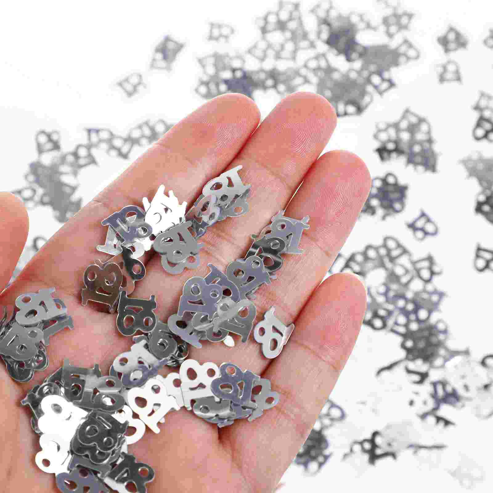 600 шт. украшения из воздушных шаров конфетти на день рождения золотой номер стола