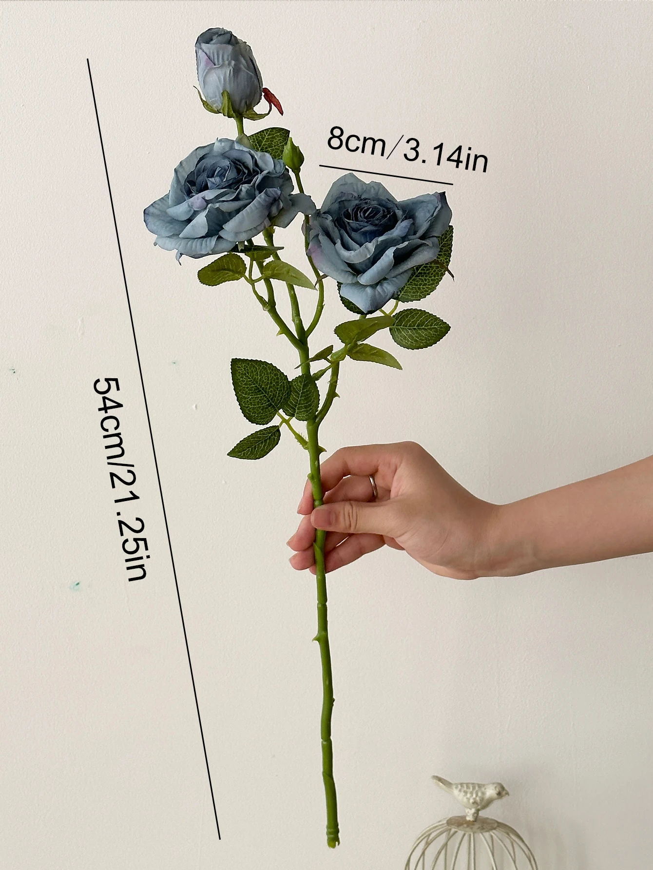 Роза с наручниками искусственный букет цветов композиция для гостиной украшение