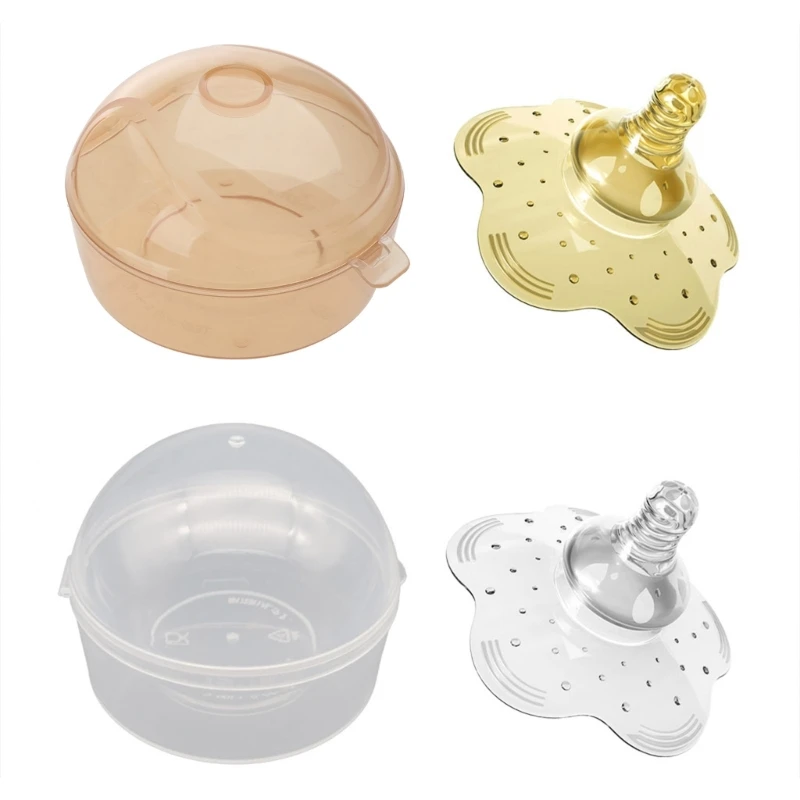 

Silicone Nipple Protectors Breast Milk Feeding Mothers Nipple Breastfeeding Milk Extractor Shields Protection Cover