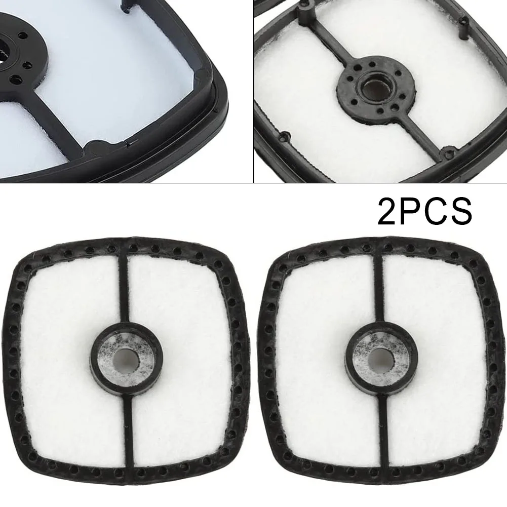 

2Pcs A226001410 Air Cleaner 2-5/8" X 2-5/8" 1/4" HOLE For Echo SRM210 SRM225 HC150 Trimmer Blower Outdoor Living String Trimmer