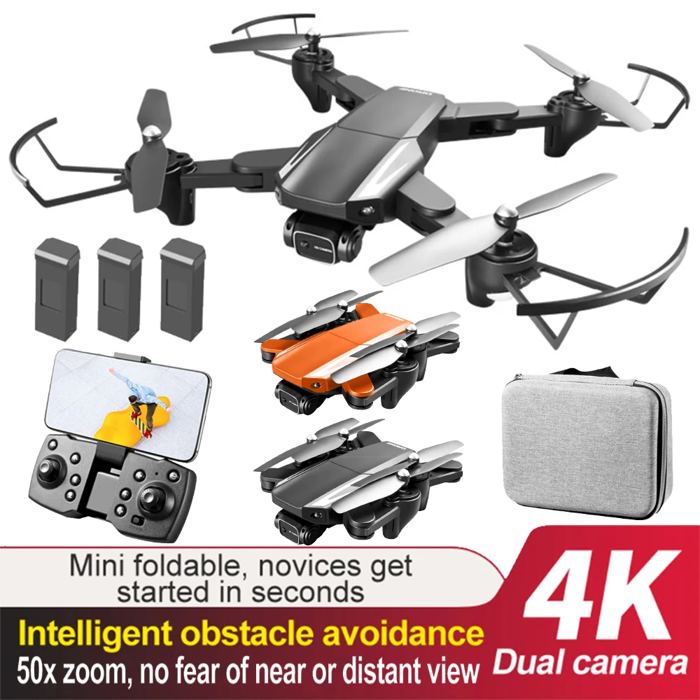 

2022 New S93 Drone 4k HD Camera WiFi Fpv ESC Aerial Photography RC Quadcopter Optical Flow Fixed Height Folding Dron Aircraft