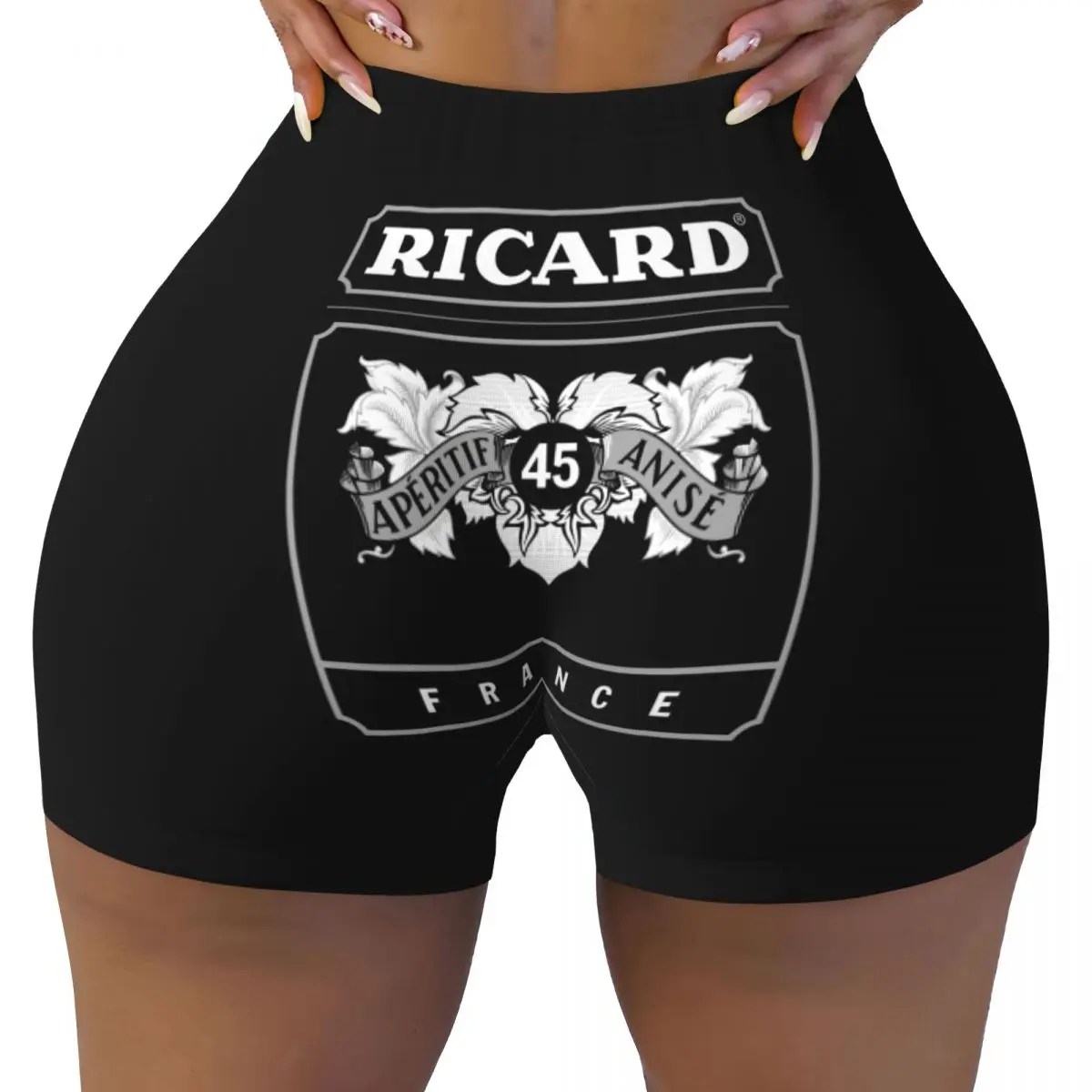 Пользовательские шорты для тренировок Ricards Drink женские тренажерного зала