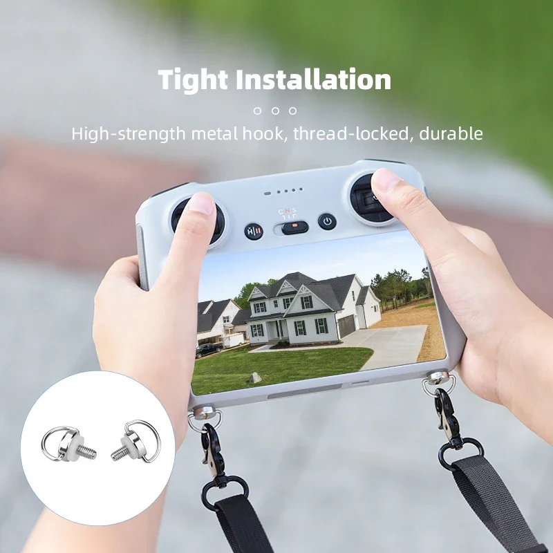 Ремешок из искусственной кожи Wwitoby для DJI Mini 4 PRO/Mini 3 PRO/AIR 3S RC2/RC PRO