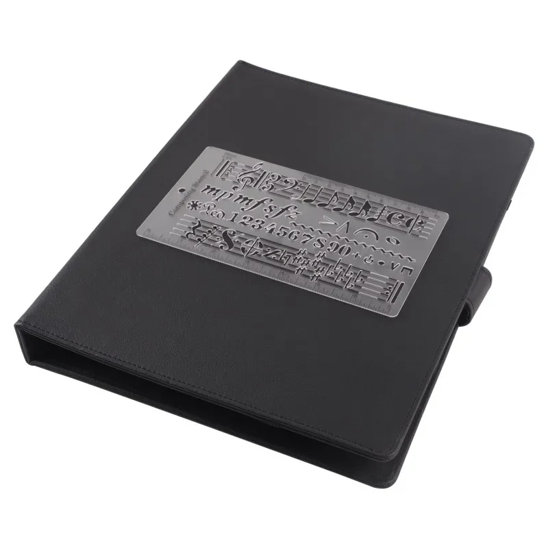 Лист для рисования с пятью линиями линейка музыкальная инструмент рукопись