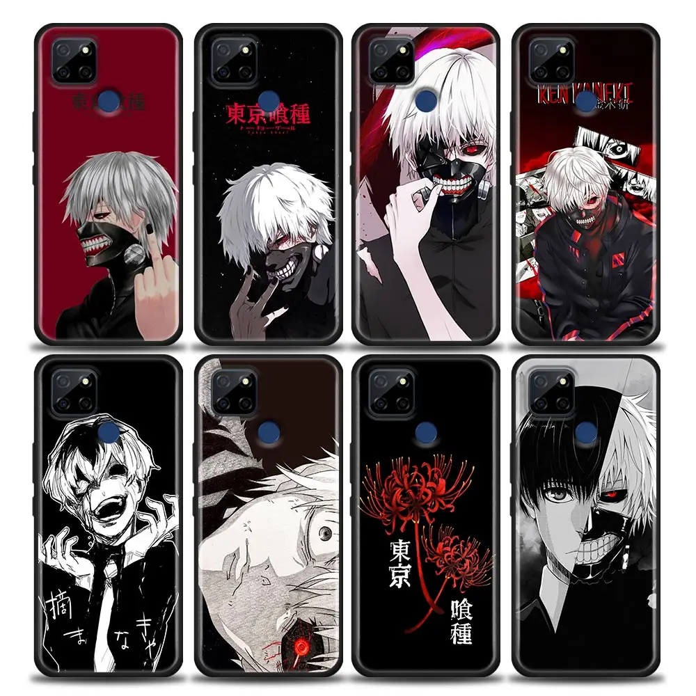

Tokyo Ghoul Kaneki Ken Anime Case For Realme C21Y C21 C25 C20 C15 C12 C11 C1 GT Master Neo Neo2 5G Funda Capa Silicone Cases