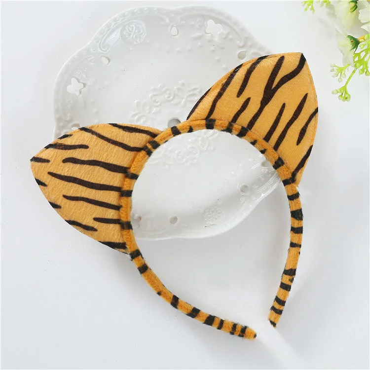 

Women Multi Color Leopard Printed Cat Ear Hair Band Sexy Hair Hoop Headband Lovely Hairband Party Supplies Accessories Headwear