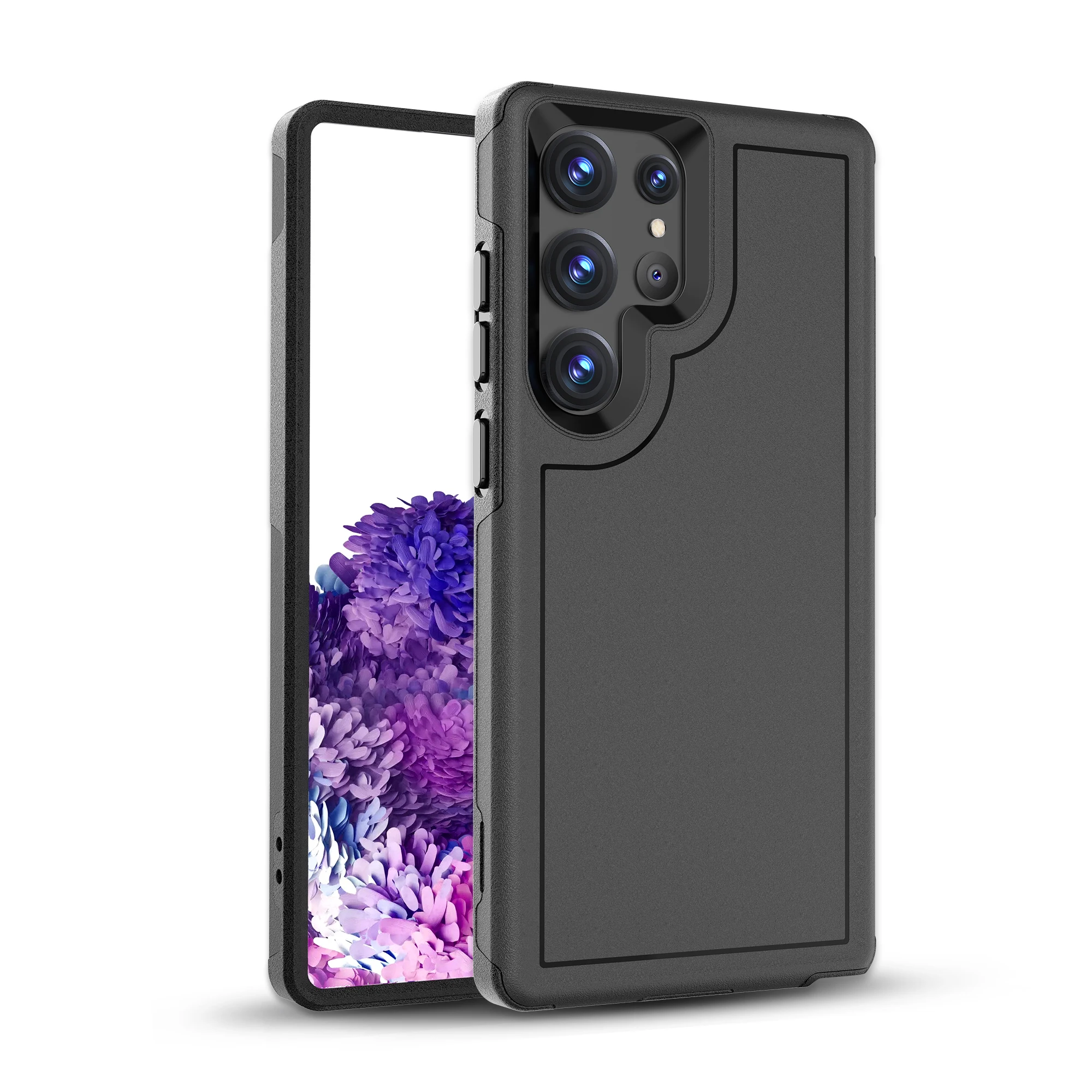 Противоударный чехол для телефона Samsung Galaxy A55 A 55 S24 Ultra S23 Plus S22 двухслойный прочный