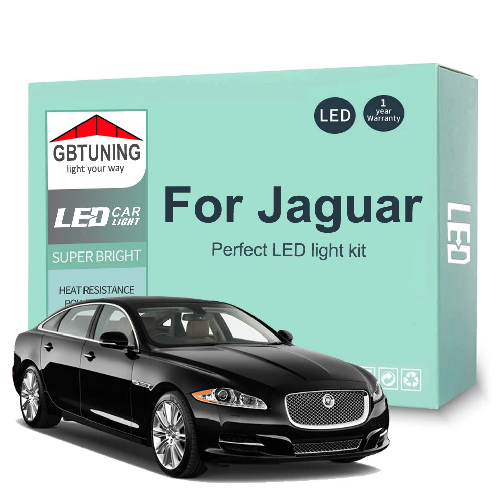 

LED Interior Light Bulb Kit For Jaguar XF XFR XJ XJ6 XJ8 XJ12 XJR XJL XK XK8 XKR X150 X250 X350 X351 S-Type X-Type X204 X206