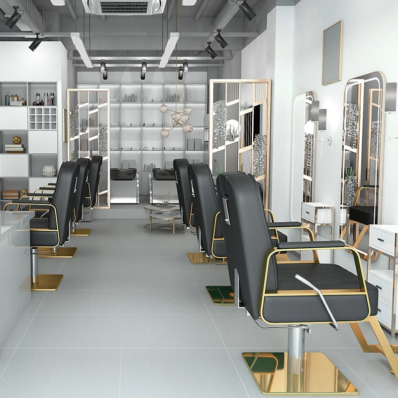 Женское кресло для салона вращающееся парикмахерской и стрижки волос косметики