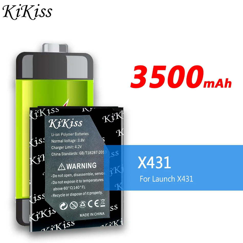 

3500mAh KiKiss Powerful Battery for Launch X431