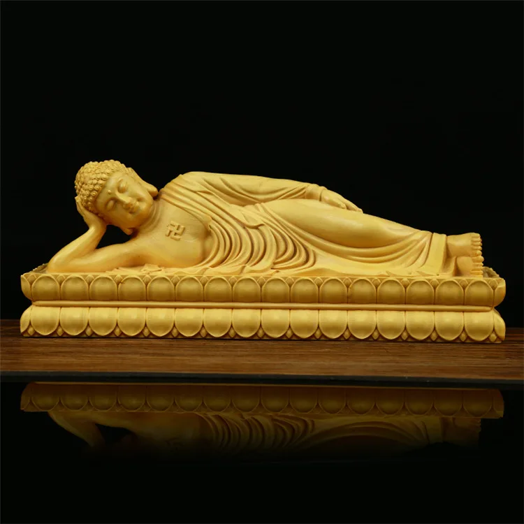 

Solid wood carving crafts dedicated to Fengshui statues ornaments antique Guan Gong Buddha home accessories ornaments ladies