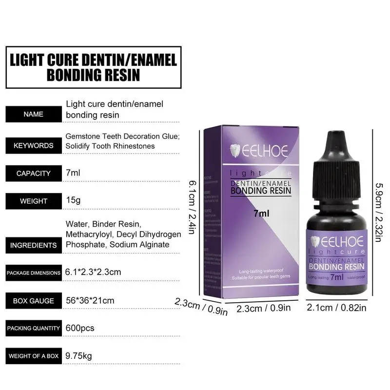 Рисунок 6 - Клей с драгоценными камнями для украшения зубов