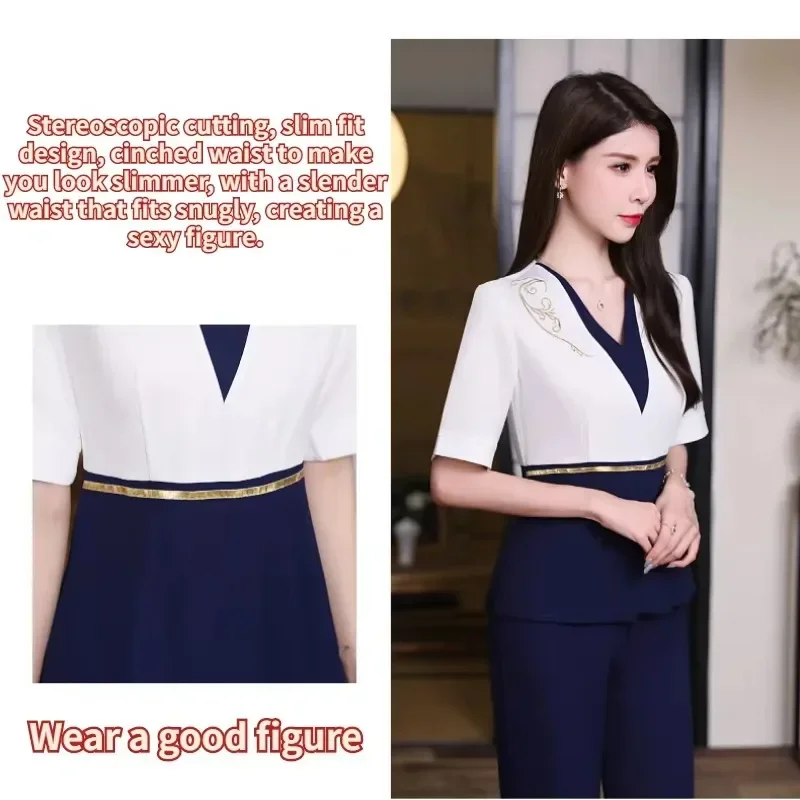 Эстетические аксессуары для салона красоты Женская рабочая одежда массажа