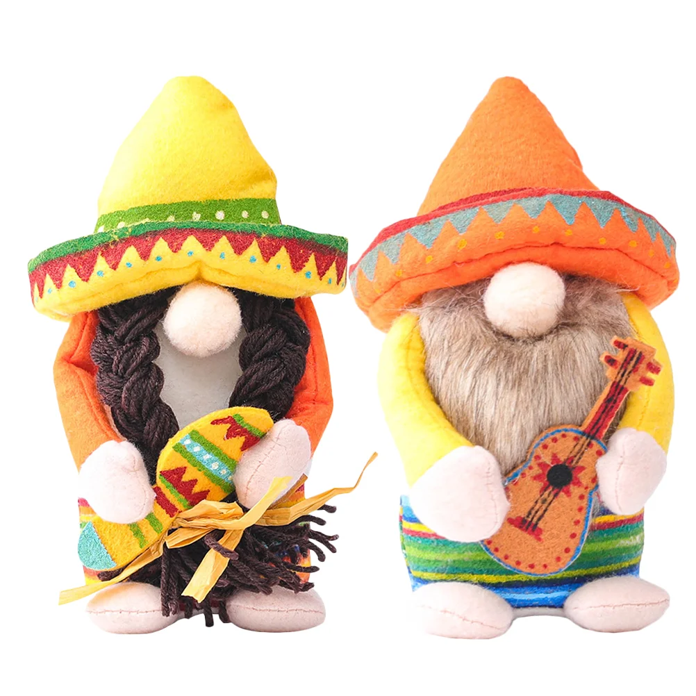 

Party Gnome Decorations Hawaii Dollsplush Supplies Gnomes Desktop De Cinco Mayo Tomte Beach Swedish Adornments Toy Fiesta Lovely