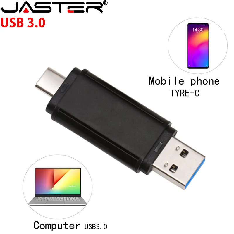 

Многофункциональный флэш-накопитель JASTER, 128 ГБ, 64 ГБ, высокоскоростные флэш-накопители USB 3,0 для смартфона, ноутбука, карта памяти 32 Гб, U-диск