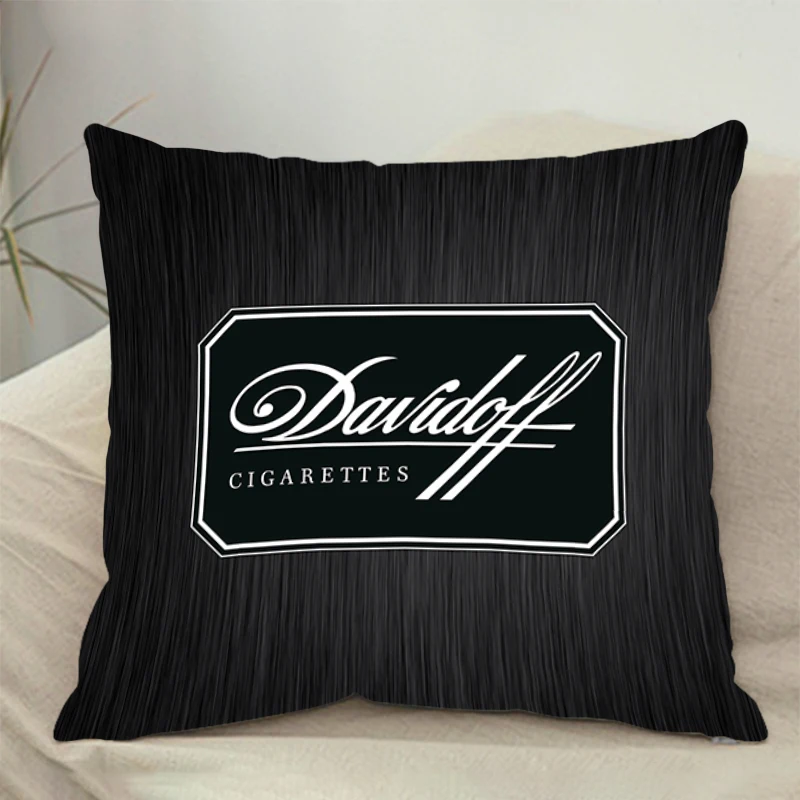 Бренд Davidoff 45x45 См Чехол Для Подушки Стильная Наволочка Домашнего Декора Спальни
