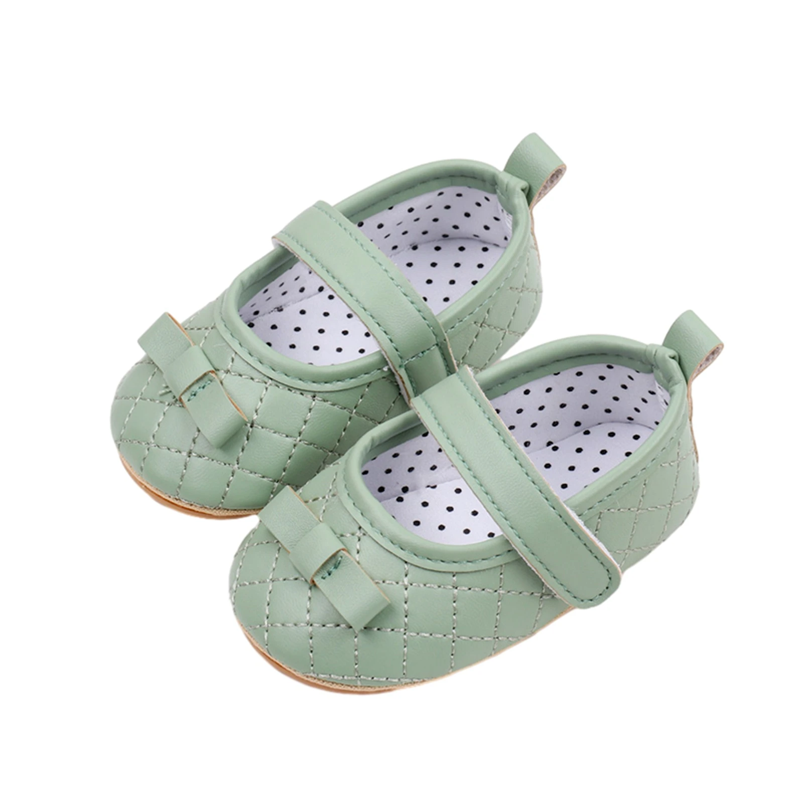 BeQeuewll классические туфли для маленьких девочек с бантом Мэри Джейн стеганые на