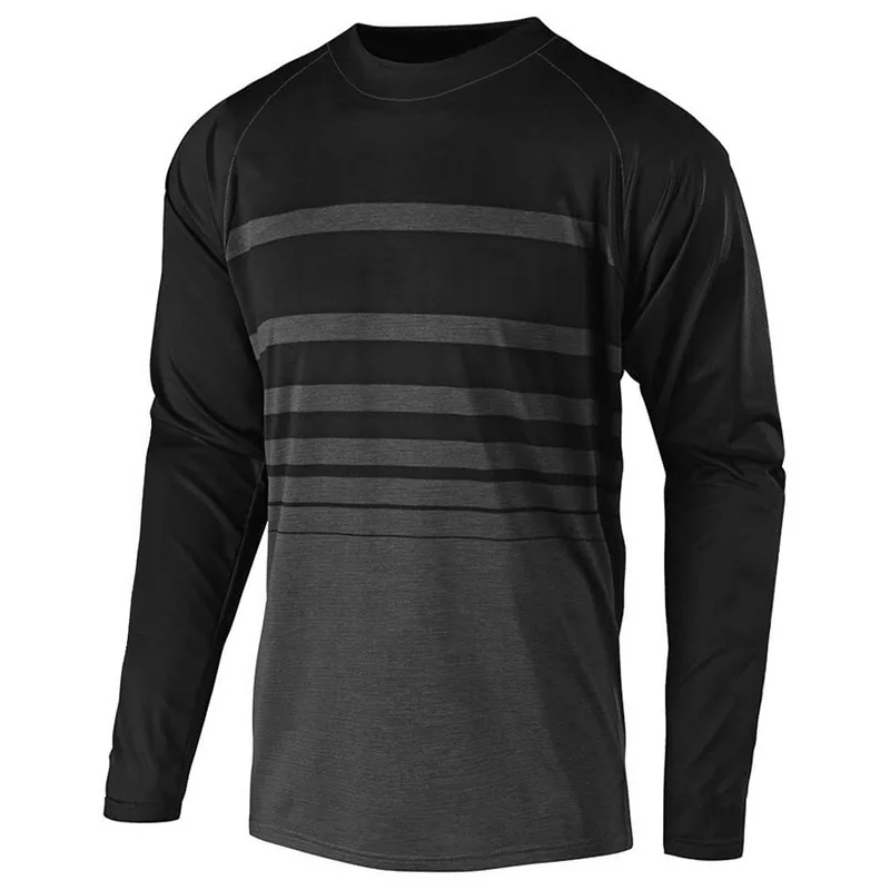 

Футболка мужская с длинным рукавом, модная рубашка для мотокросса и спуска с Горным велосипедом, майка для езды на велосипеде, спортивная од...