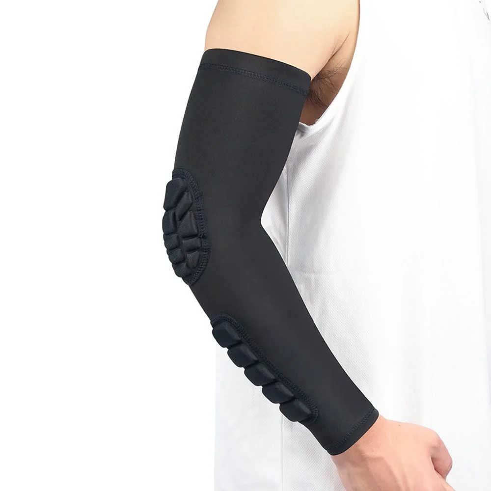 

New Protector Sports Accessories Elbow & Knee Pads Honeycomb Knee Pad Basketball Crashproof Antislip Leg Long Sleeve