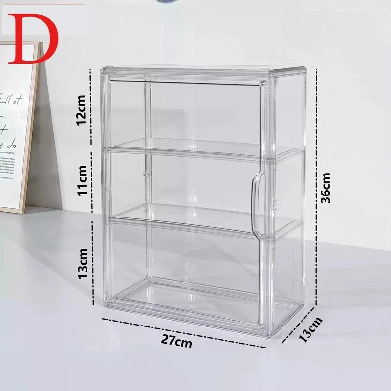 

Прозрачная акриловая витрина для фигурок Popmart Labubu 1/2/3-уровневая