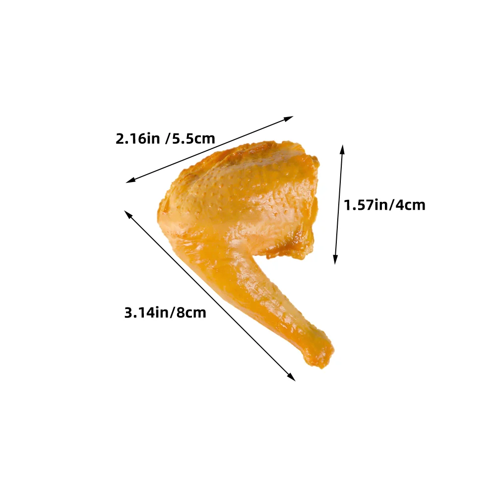 4 шт. имитация утиных ножек реквизит для дисплея модель еды сделай сам кухонный