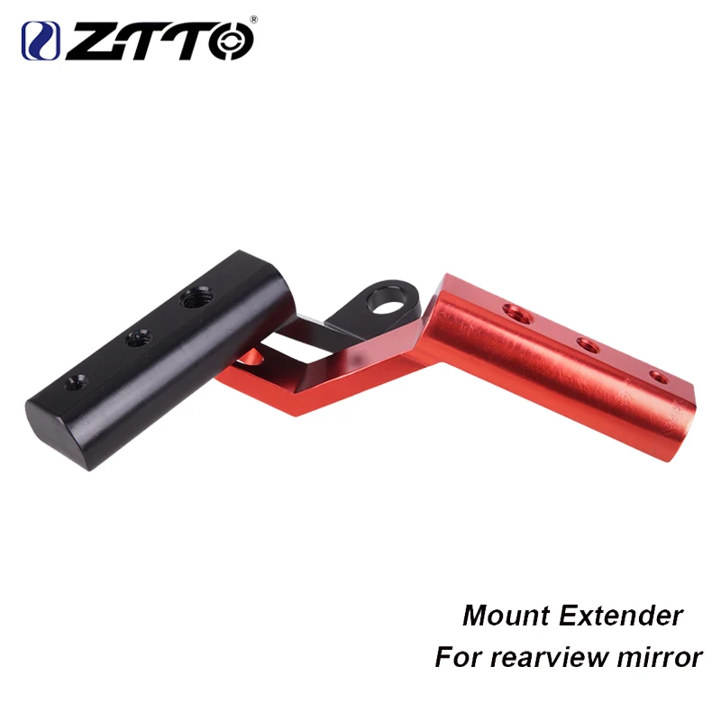 

ZTTO Rearview Mirror Mount Extender CNC Bracket Holder Clamp Bar Multi-Function Phone Holder Levers Ebike Motorcycle Accessories