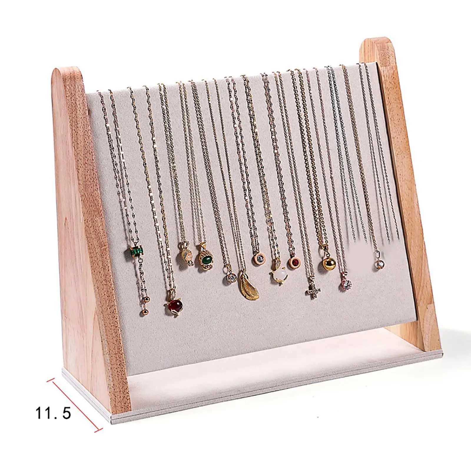 Jewelry Stand Rack Jewelry Holder Decor Packaging Case Portable PU Leather Earring Ring Necklace Jewellery Organizer Women Gifts