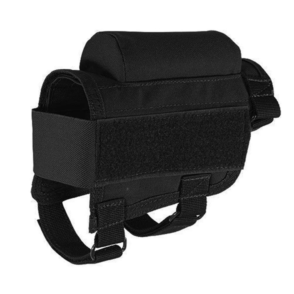 

1pc Rifle Stock Bullet Portable Outdoor Multi-functional Wargame Bag Buttstock Bag for Jungle Adventure