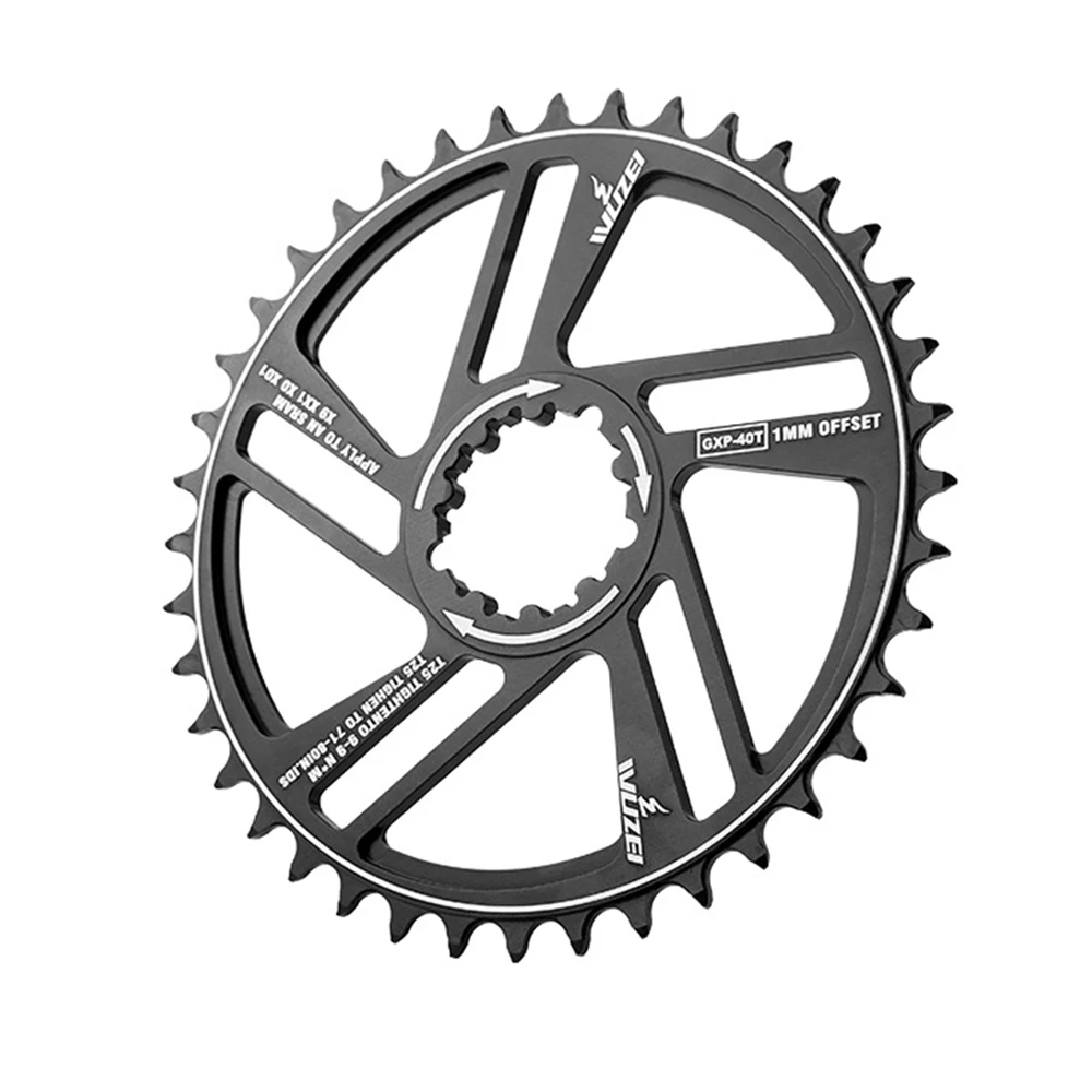Звездочка для горного велосипеда смещенная цепь 1 мм 30T/32T/34T/36T/38T/40T/42T Аксессуары