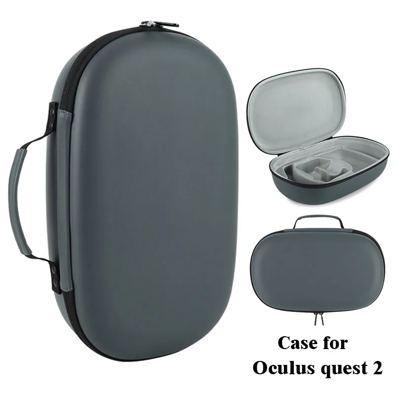 

For Oculus Quest 2 VR Glasses Carrying Case Protable ShockProof Box EVA Storage Bag for Quest 2 VR Game Accessories