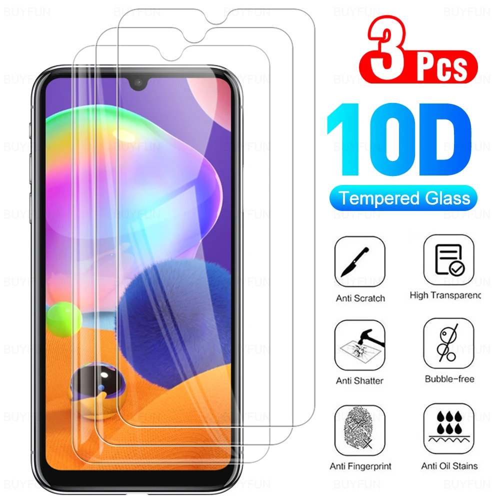 

Закаленное стекло для Samsung Galaxy A31, A32, 4G, 5G A33, A40, A41, A42, A50s, A51, A52s, A53, A70s, A71, A72, A73, A80, A82, A90 Pro, 3 шт.