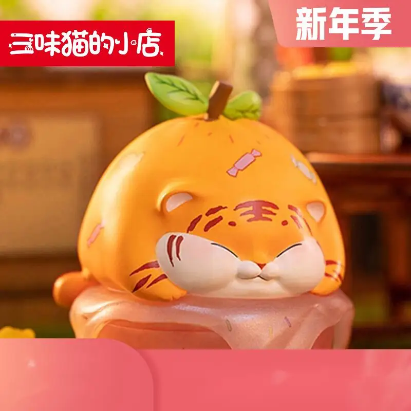 

MADology Tiger Orange Generation 1 -Orange Things Duo Duo Tide Play Mystery Box Full Set of Liang Yi New Year Fortune Mascot Car