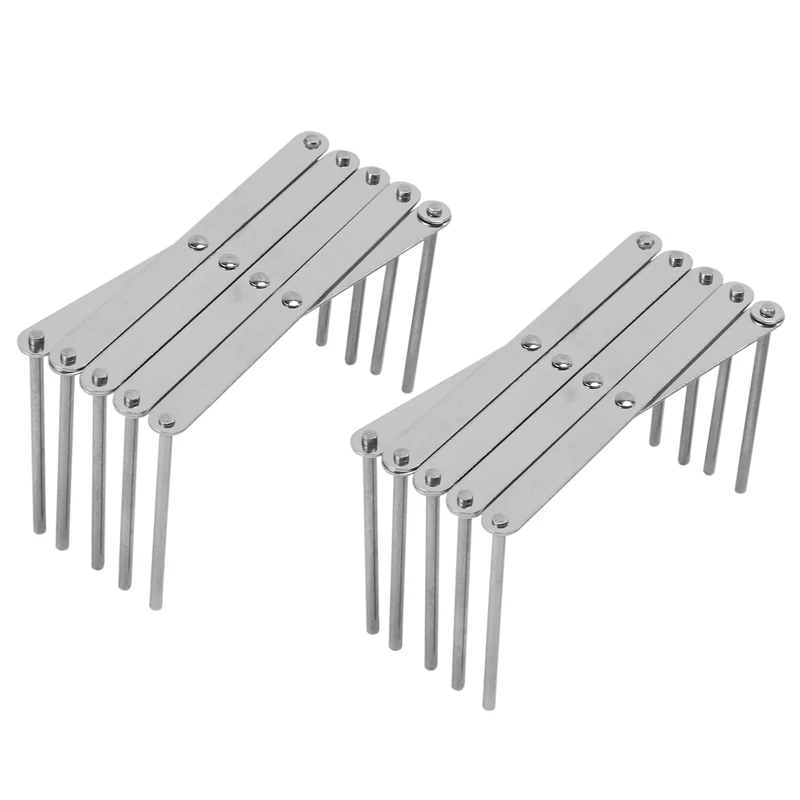 

2 шт. органайзера для крышек кастрюль, подставка для посуды для хранения посуды, подставка для тарелок во время готовки, сковорода для кухонн...