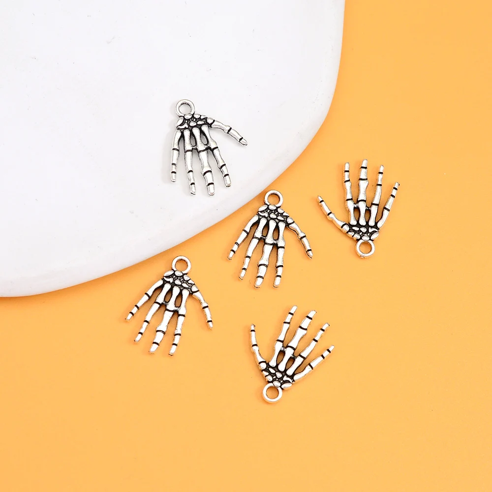 20 шт./партия подвески в виде тыквы черепа головы паука летучей мыши призрака