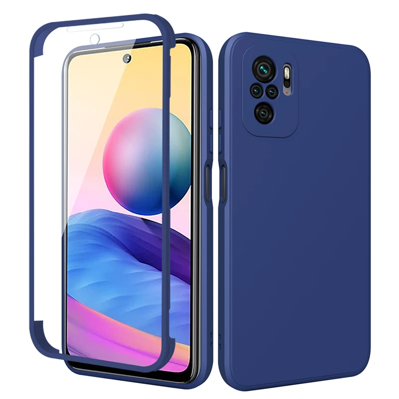 

Liquid Silicone Shockproof Case for Xiaomi 11 Lite 5G NE POCO X3 NFC Camera Protection Ultra Thin Cover for Redmi Note 10 9 Pro