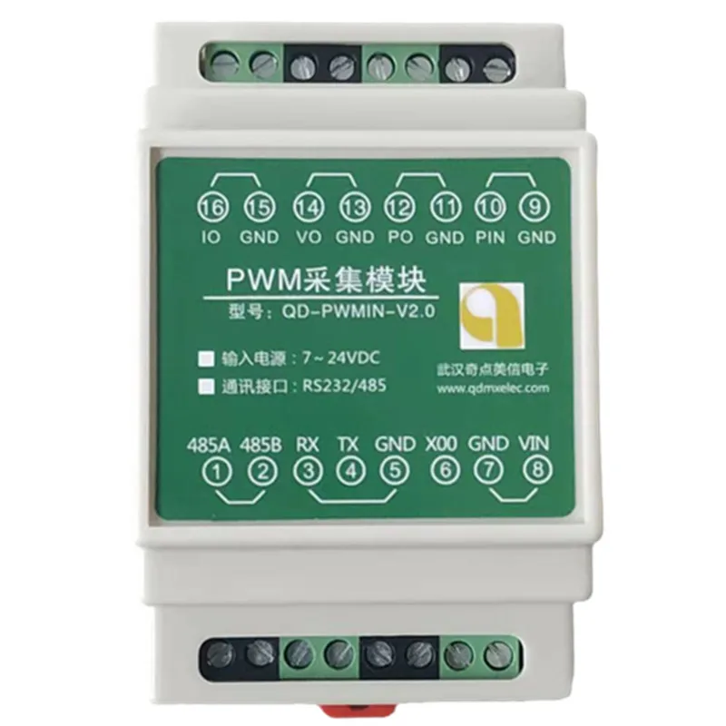 

High-speed counter measure PWM pulse duty cycle acquisition frequency period serial port RS485 232 communication