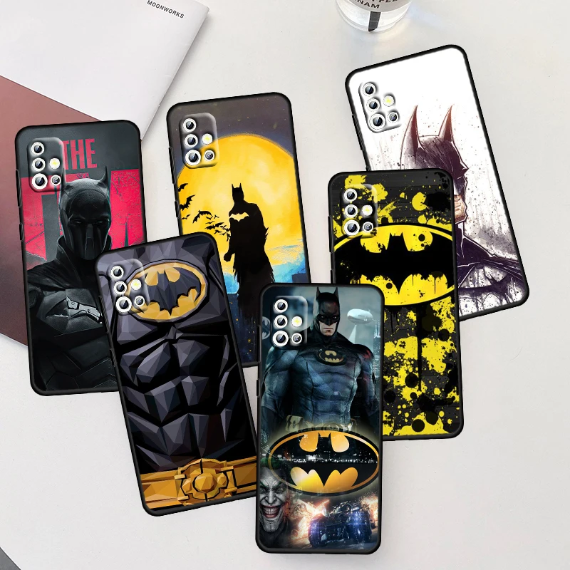

Batman Hero Cool For Samsung A91 A81 A71 A51 A41 A331 A21 A04 A02 A01 Core 4G 5G Silicone Soft Black Phone Case Coque Capa Cover