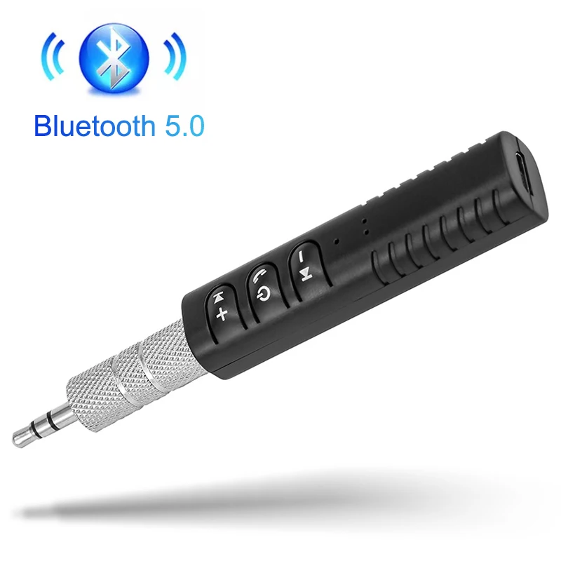 

Wireless Bluetooth 5.0 Audio Receiver Adapter Collar Clip 3.5mm Jack For Car Music Headphone Audio Handsfree AUX Audio Receiver