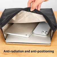 electronic equipment emf protection shield wallet signal blocking easy clean cell phone portable faraday bag universal tablet